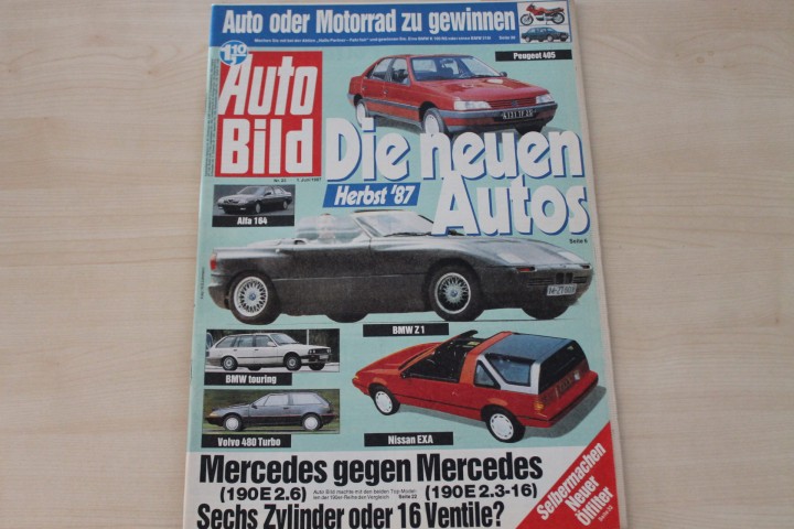 Deckblatt Auto Bild (23/1987)